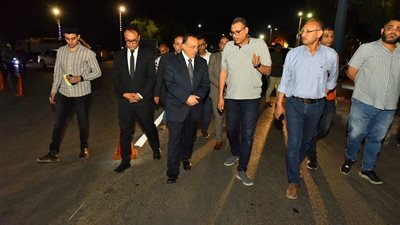 محافظ أسيوط يتفقد أعمال التخطيط المروري لإعادة الوجه الحضاري للشوارع