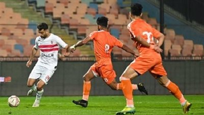 الزمالك متقدماً على بروكسي فى شوط الأهداف الخمسة - شاهد