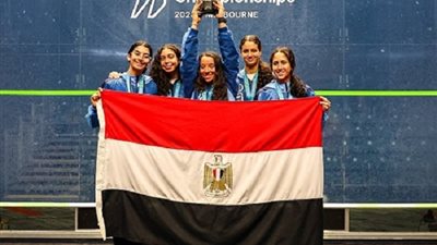منتخب الأسكواش يكتسح فرنسا فى افتتاح بطولة العالم للناشئات
