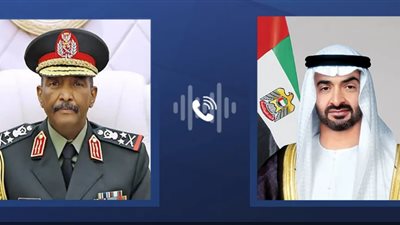 محمد بن زايد يؤكد للبرهان دعم المبادرات لإنهاء أزمة السودان