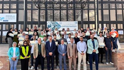 ختام منحة المهارات الشخصية بجامعة القناة