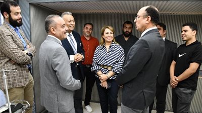 رئيس جامعة حلوان يعلن أنباء سارة وخدمات صحية جديدة فى مستشفى بدر.. صور