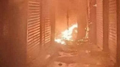 التصريح بدفن 4 جثث في حريق حارة اليهود