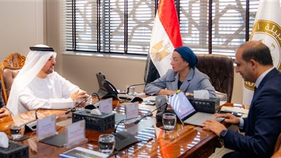 مصر والإمارات تبحثان فرص التعاون في الاستثمار بمجال المخلفات