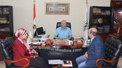 سكرتير بنى سويف يتابع الموقف التنفيذي لرفع كفاءةمستشفى ناصر العام