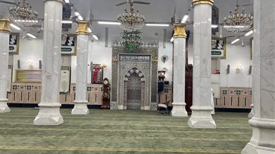 بالصور .. مسجد السيدة نفيسة (رضي الله عنها) بحلة جديدة