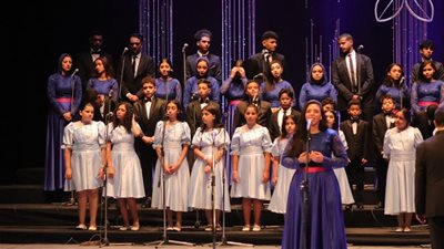 مواهب البالية تتألق مع كورال الشباب والأطفال بمهرجان الأوبرا
