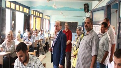 الجزار يتفقد اختبارات نهاية العام للدراسة التخصصية بالمعهد الصحي ببنها