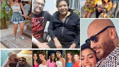 نجوم الفن يهربون من حرارة الجو إلى الساحل الشمالى