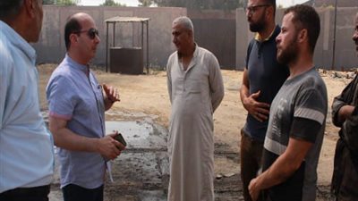 وكيل وزارة الصحة بالقليوبية يتفقد مجمع المحارق بالخانكة