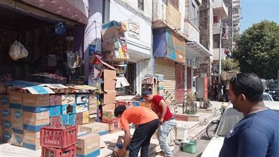 محافظ أسيوط: إزالة اشغالات وتعديات الباعة الجائلين بمركز أبوتيج