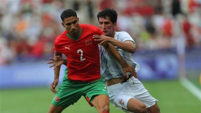 المغرب يكتسح العراق بثلاثية ويتصدر المجموعة الثانية في الأولمبياد