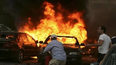الصحة اللبنانية: مقتل سيدة وإصابة 68 فى العدوان على بيروت