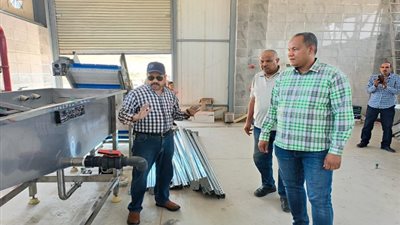 96 % نسبة تنفيذ مجمع التعبئة والصناعات الغذائية بالأقصر