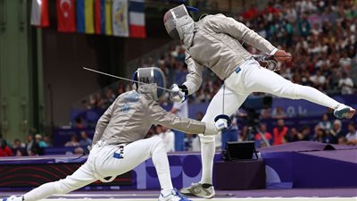 منتخب السلاح يسقط أمام إيطاليا ويحتل المركز السادس بالأولمبياد