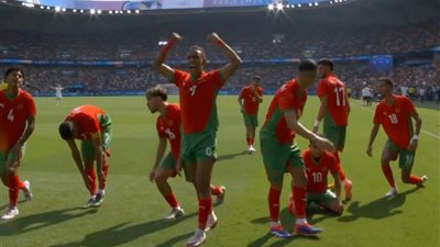 شاهد..المغرب بتقدم بالهدف الثانى والثالث بقدم أخوماش و حكيمي فى أمريكا