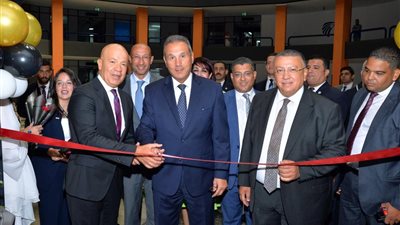 إفتتاح فرع جديد لبنك مصر في المبني الإداري لمصر للطيران
