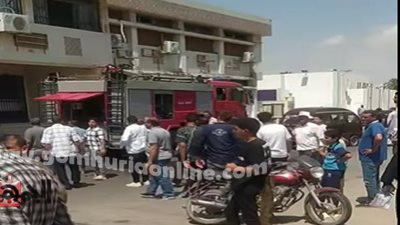 وزير الصحة : اخلاء المرضي .. محافظ المنوفية : لا خسائر في الأرواح