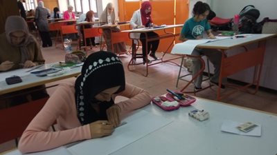 تنسيق الجامعات2024..4219 طالبا أدوا اختبار القدرات بفنون تطبيقية حلوان