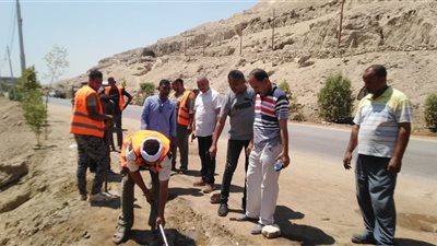 محافظ أسيوط: استمرار تشجير ونظافة مسار رحلة العائلة المقدسة