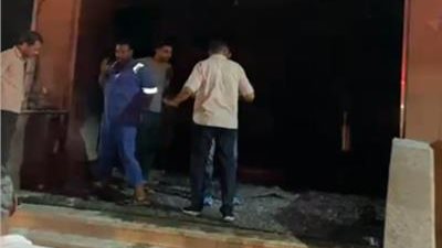ننشر أسماء المصابين في حريق فندق جامعة جنوب الوادي