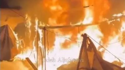 شهداء بقصف إسرائيلي استهدف خيام نازحين بمشفى الأقصى
