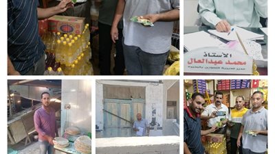 حملات تموينية على مخابز واسواق 7 مراكز بالبحيرة