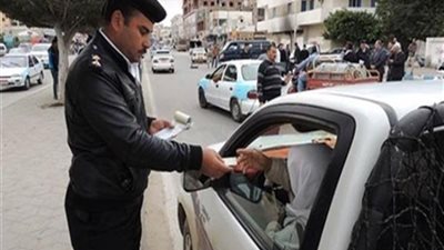 تعرف على الغرامات المقررة علي المخالفات المرورية