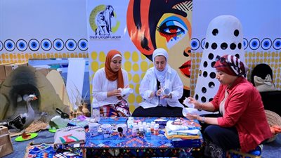 وزيرة التضامن: معرض تنمية الأسرة فرصة لتسويق الحرف اليدوية