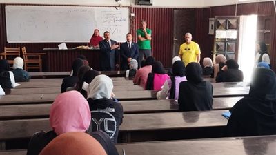 500 طالب أدوا اختبارات القدرات بتربية رياضية القناة