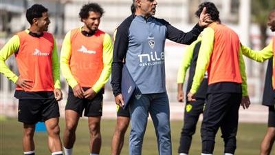 جوميز يمنح لاعبي المنتخب الأولمبي راحة من تدريبات الزمالك