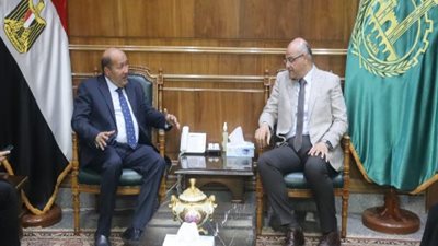 محافظ القليوبية يتابع تنفيذ المرحلة الثالثة من مبادرة المشروعات الخضراء والذكية