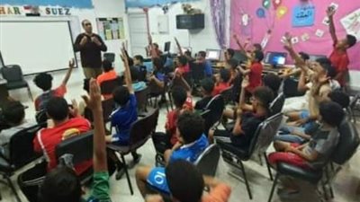 استمرار الأنشطة الصيفية بمنطقة السويس الأزهرية