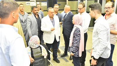 محافظ أسيوط يتفقد مستشفى أبوتيج النموذجي لمتابعة سير العمل