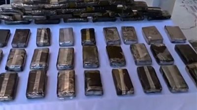 23 كيلو حشيش بمليوني جنيه بحوزة عنصر إجرامى خطير بالغربية