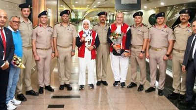 القوات المسلحة تهنئ سارة سمير لحصولها على الميدالية الفضية