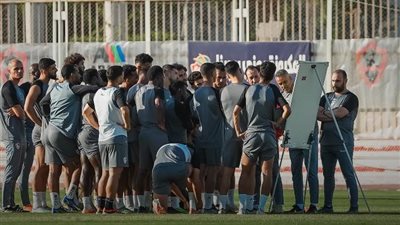 زياد كمال يشارك فى مران الزمالك.. وتدريبات اسشفائية للأساسيين