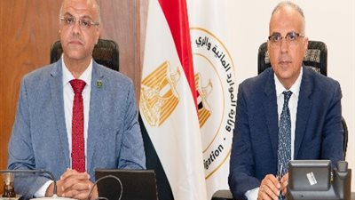 سويلم وعطية يبحثان موقف المشروعات المائية بمحافظة القليوبية