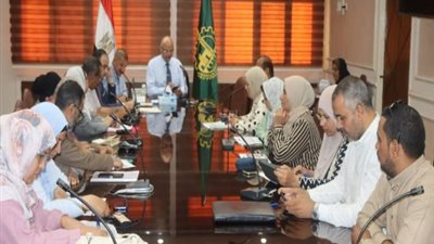 محافظ القليوبية يتابع آخر المستجدات في ملف التصالح على مخالفات البناء