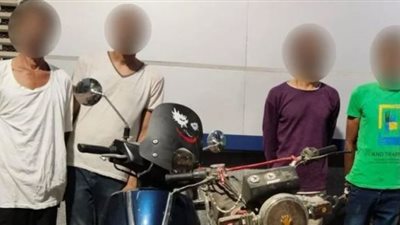 سقوط تشكيل عصابى تخصص فى سرقة الدراجات النارية بالنزهة