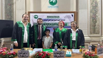 عضو المركز الإعلامي للأزهر يحصل على الماجستير فى الاخراج الحديث