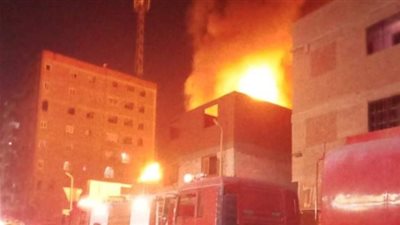حريق داخل مول بالجمالية والحماية المدنية تُسيطر