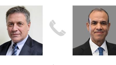 وزير الخارجية يتلقى اتصالا هاتفيا من نظيره الأوروجواي