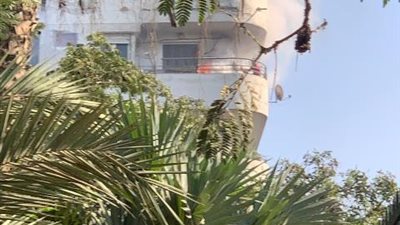 اندلاع حريق بالقرب من حديقة الحيوان بالجيزة