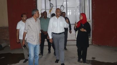 بتكلفة ٢٠ مليون جنيه .. محافظ القليوبية يتابع تطوير مجزر شبرا الخيمة