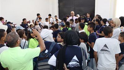 جامعة طيبة التكنولوجية تستقبل طلائع مكتبة مصر العامة بالأقصر