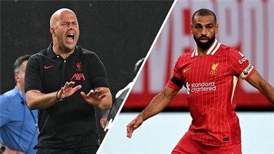 سلوت : نعمل على دمج محمد صلاح في جماعية ليفربول