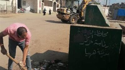 تكثيف حملات النظافة والتجميل في الشرقية