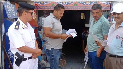حملات متنوعة لإزالة كافة المخالفات والإشغالات بدمياط الجديدة