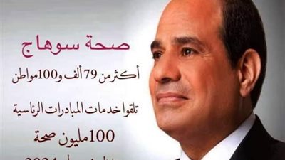توقيع الكشف الطبي وفحص أكثر من 79 ألف مواطن بسوهاج خلال 30 يوم